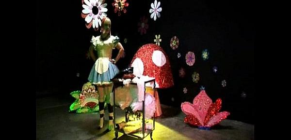  Straight Guy Sissy Maid Forced Crossdressing Alice In Wonderland Humiliation